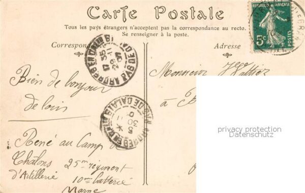 Chalons 51-sur-Marne Camp de Chalons Les Baraquements et le – Bild 2