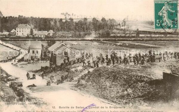 Sedan 08 Ardennes Bataille de Sedan Combat de la Briquete