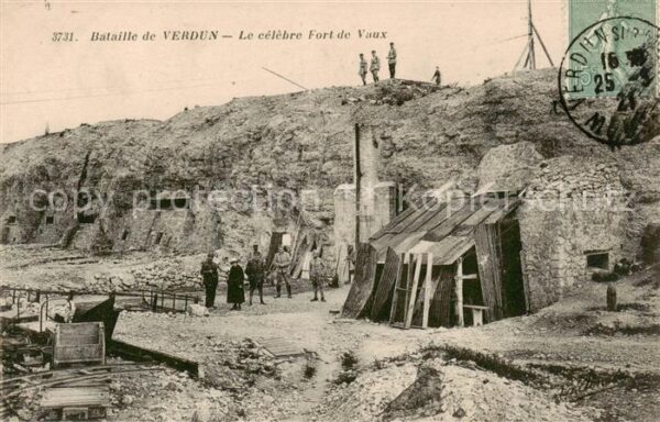 Verdun  55 Meuse Bataille de Verdun Le celebre Fort de V