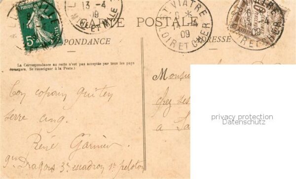 Luneville 54 Meurthe-et-Moselle Quartier de Beauvau 9e Regiment de Drag – Bild 2