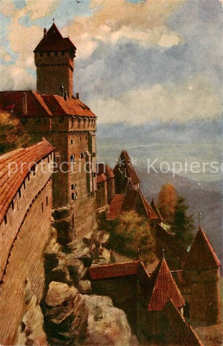 Hohkoenigsburg Haut-Koenigsbourg Motiv