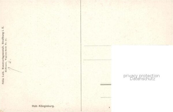 Hohkoenigsburg Haut-Koenigsbourg Motiv – Bild 2