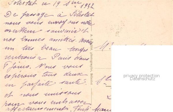 Selestat 67 Schlettstast Caserne Schweisguth du 29 Chasseurs a P – Bild 2