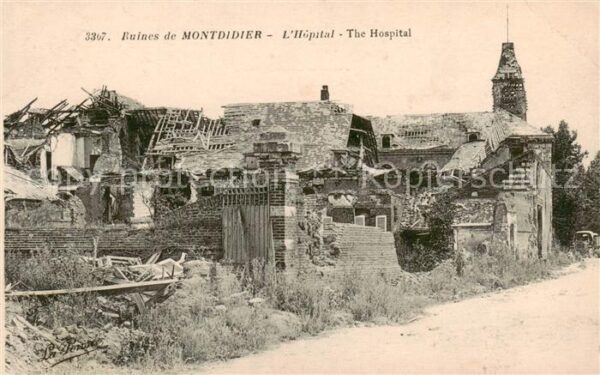 Montdidier 80 Somme Hopital