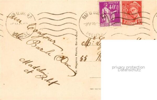 Bar-le-Duc 55 Le Boulevard de la Rochelle et la Poste – Bild 2