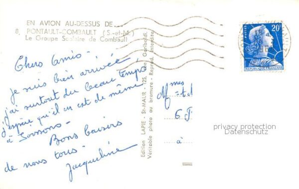 Pontault-Combault 77 Seine-et-Marne Le Groupe Scolaire de Combault – Bild 2