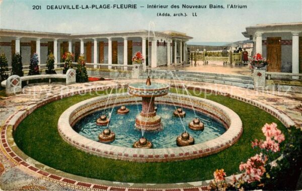 Deauville-sur-Mer La Plage Fleurie Interieur des Nouveaux