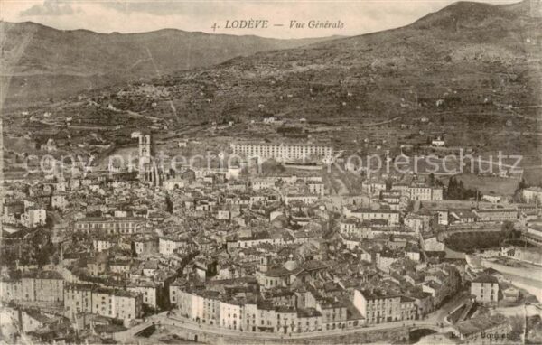 Lodeve 34 Herault Vue generale