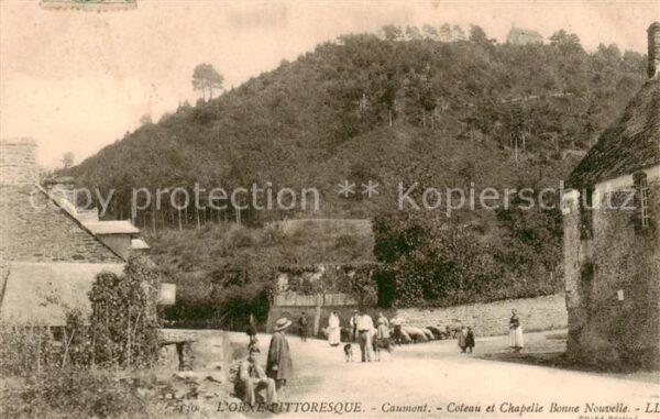 Caumont-sur-Orne 14 Coteau et Chapelle Bonne Nouvelle