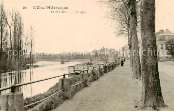 Pontoise 95 Val-d Oise Le quai