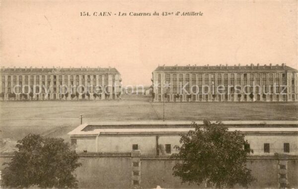 Caen 14 Les Casernes du 43e d_Artillerie