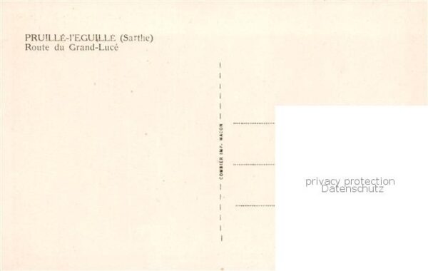 Pruille-l Eguille 72 Sarthe Route du Grand Luce – Bild 2