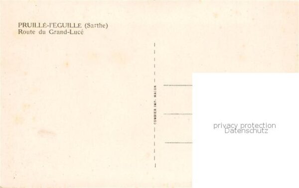 Pruille-l Eguille 72 Sarthe Route du Grand Luce – Bild 2