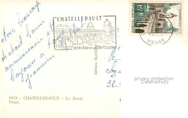 Chatellerault 86 Vienne Le Rond Point – Bild 2