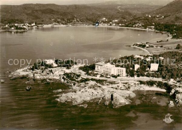 Agay 83 Var Vue generale aerienne de la rade