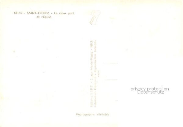 Saint Tropez Var Le vieux port et l'Eglise – Bild 2