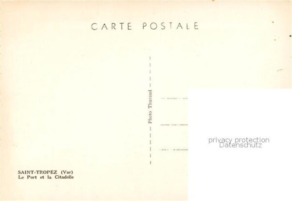 Saint Tropez Var Le Port et la Citadelle – Bild 2