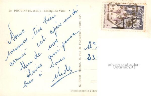 Provins 77 Seine-et-Marne Hotel de Ville – Bild 2