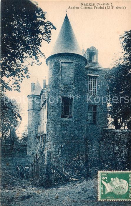 Nangis 77 Ancien Chateau Feodal