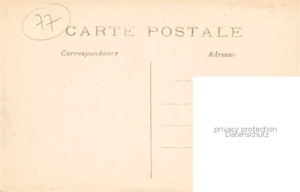 Barcy 77 Seine-et-Marne Guerre de 1914 La Place Communale apres – Bild 2
