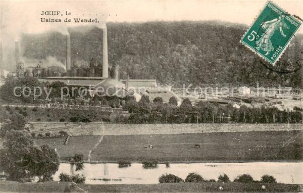 Joeuf-Genibois 54 Meurthe-et-Moselle Usines de Wendel