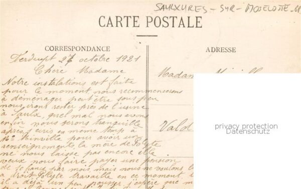 Saulxures-sur-Moselotte 88 Vosges Les Usines de Saulx – Bild 2
