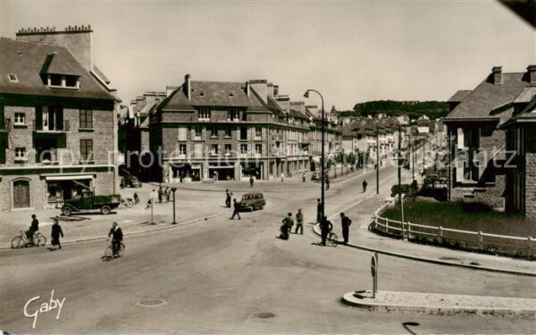 Conde-sur-Noireau Carrefour de la Victoire Avenue de Verd