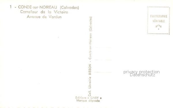 Conde-sur-Noireau Carrefour de la Victoire Avenue de Verd – Bild 2