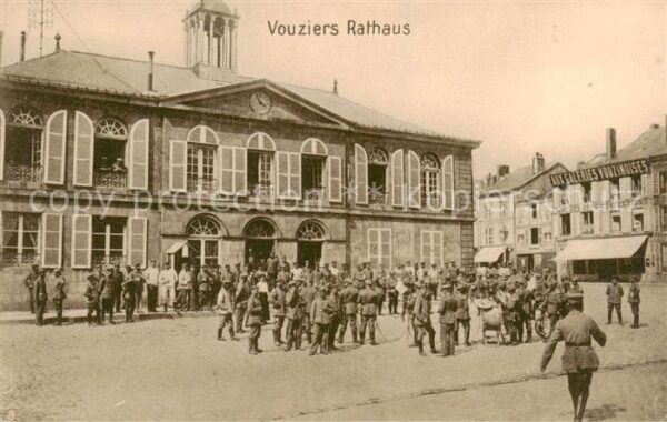 Vouziers 08 Ardennes Rathaus