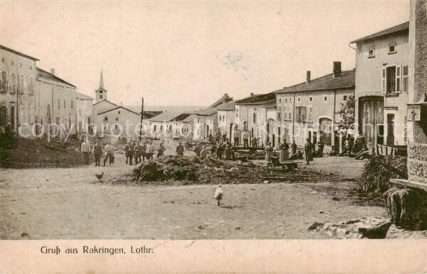 Rakringen Racrange 57 Moselle Ortspartie