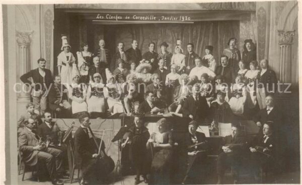 Corneville -les Cloches 27 Eure Les Cloches de Corneville Janvier 1920