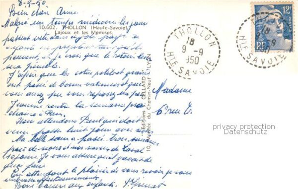 Thollon-les-Memises 74 Haute-Savoie Lajoux et les Memises – Bild 2