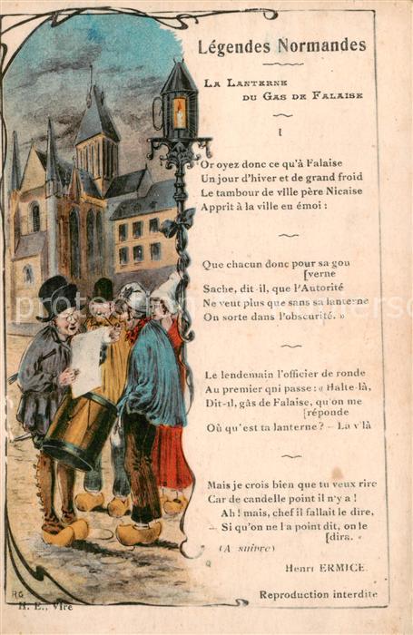 Falaise  14 Calvados Legendes Normandes La Lanterne du Gas d