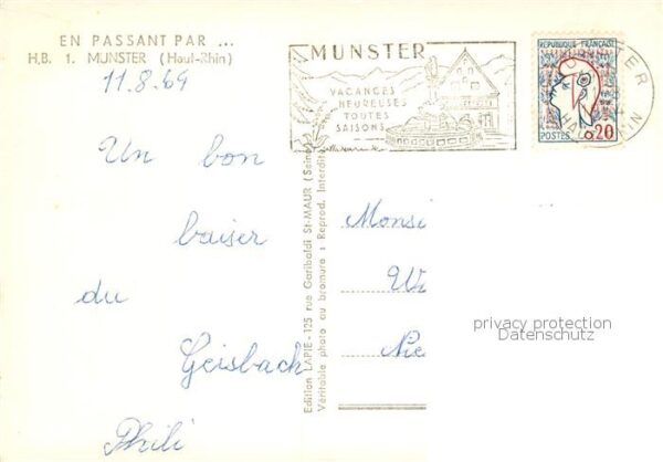 Muenster  Elsass Munster 68 Alsace Gasthof – Bild 2