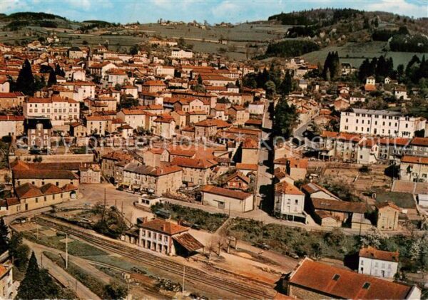 Cours 69 Rhone Vue generale aerienne