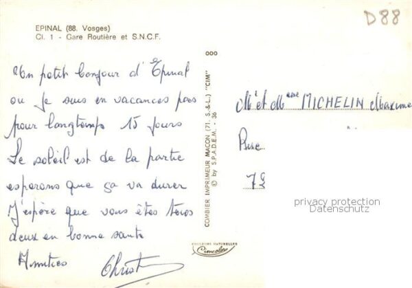 Epinal 88 Vosges Care Routiere et SNCF – Bild 2