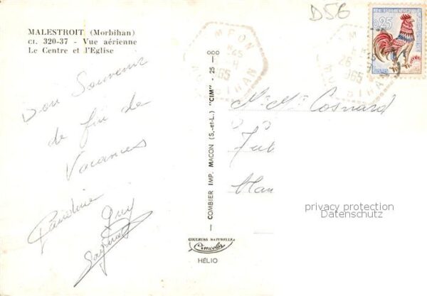 Malestroit 56 Morbihan Vue aerienne Le Centre et l'Eglise – Bild 2
