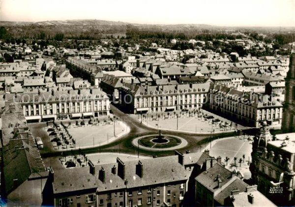 Vitry-le-Francois 51 Marne Vue aerienne Place d_Armes