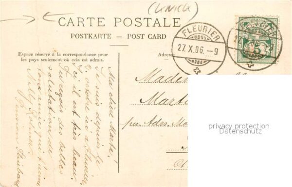 Fleurier NE La Grand Rue et Chapeau Napoleon – Bild 2