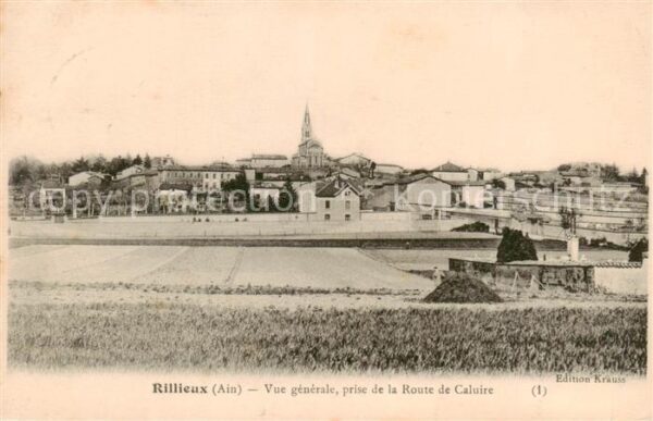 Rillieux (ex Ain) Rillieux-la-Pape 69 Rh Vue generale prise de la Route de Calui