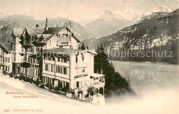 Beatenberg Thunersee BE Hotel Waldrand