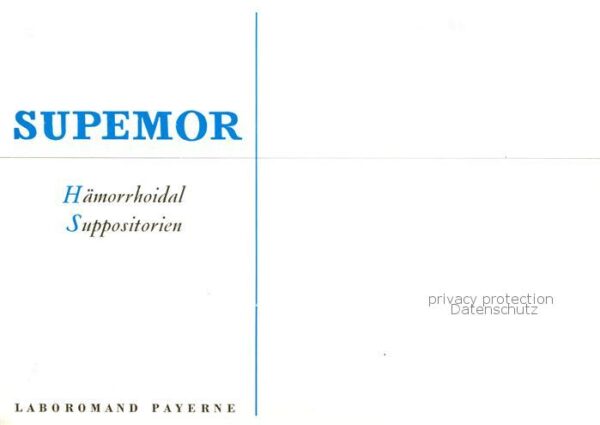 Payerne VD Laboromand GmbH Supemor Hämorrhoidal Su – Bild 2