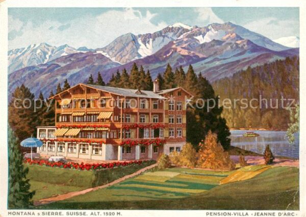 Montana-sur-Sierre VS Pension Villa Jeanne d_Arc