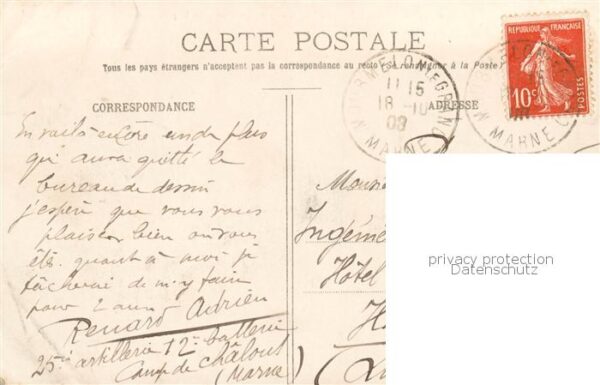 Camp de Chalons 51 Marne Aeroplane Farman au Camp de Chalons Le – Bild 2