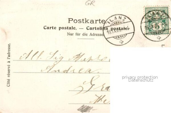 Truns GR Poststrasse – Bild 2