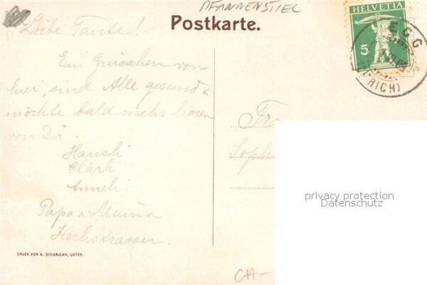 Pfannenstiel Staefa ZH Hotel und Kurhaus Hochwacht Panorama – Bild 2