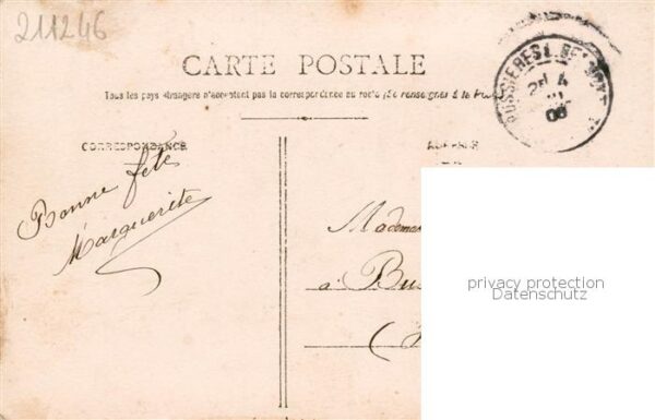 Auxonne 21 Cote-d Or je vous envoie ces Fleurs Eglise – Bild 2
