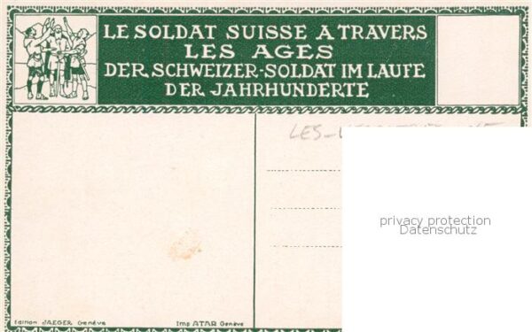 Les Verrieres NE Le Soldat Suisse a travers les ages – Bild 2