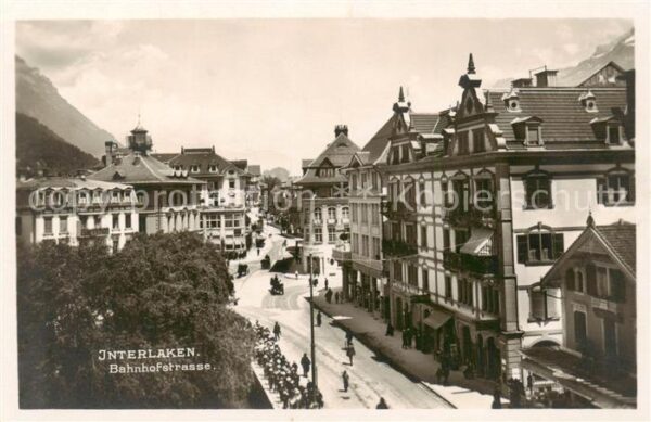 Interlaken BE Bahnhofstrasse