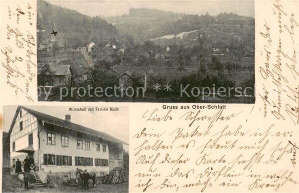 Ober-Schlatt Winterthur ZH Panorama Wirtschaft von Familie Büchl